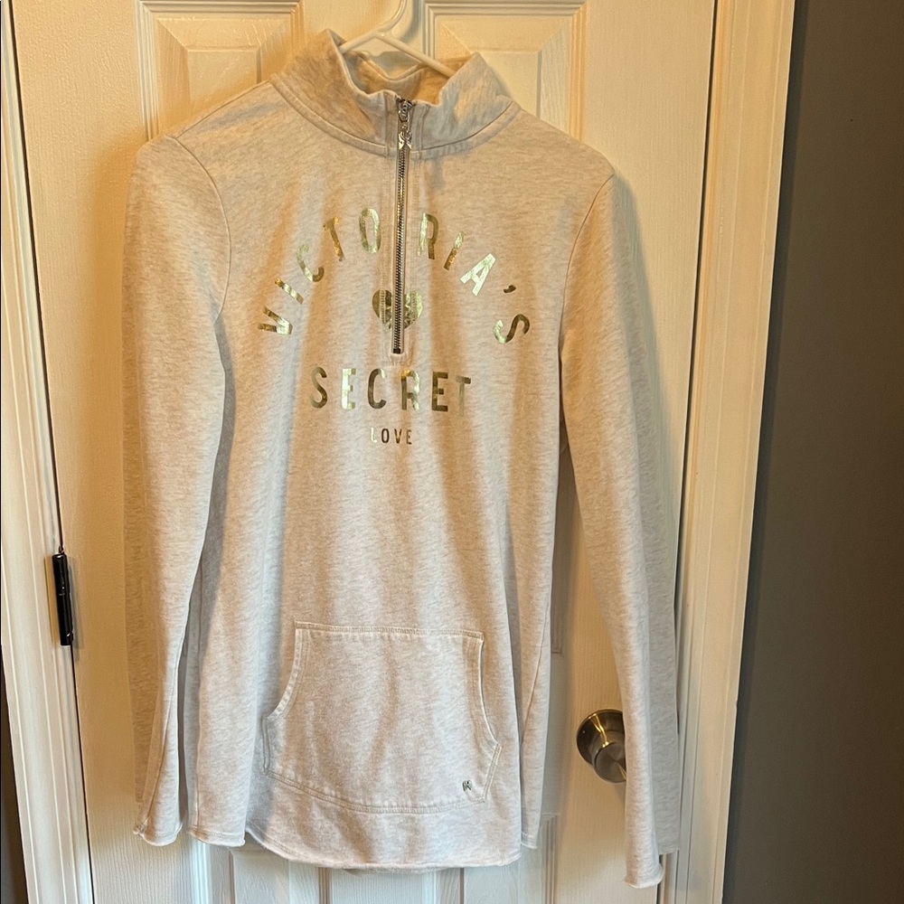 Victoria's Secret Light Gray Cowl Neck Sweater